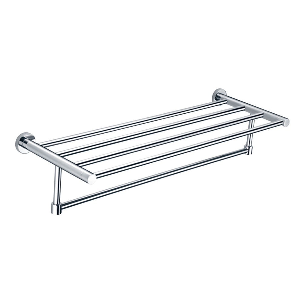 Elegant Stainless Steel Towel Rack for Modern Bathrooms